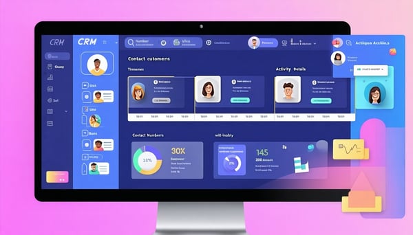 CRM erklärt | AI-generiertes Beispiel eines CRM