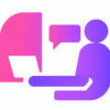 HubSpot Partner Agentur - HubSpot Onboarding | Person am Laptop (Icon) 