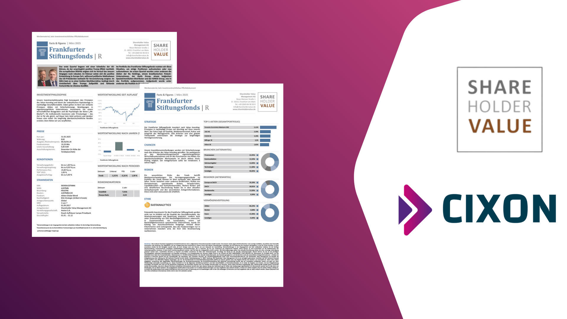 SHV x CIXON Case Study (Vorschau)