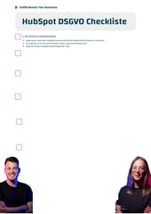 HubSpot DSGVO Checkliste (Vorschau)