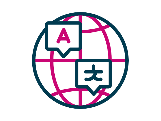 Simple multi-language website